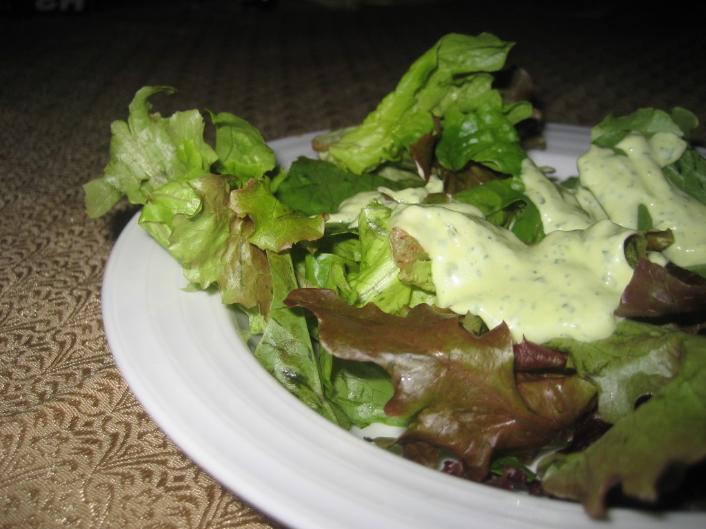 Tangy Avocado Dressing