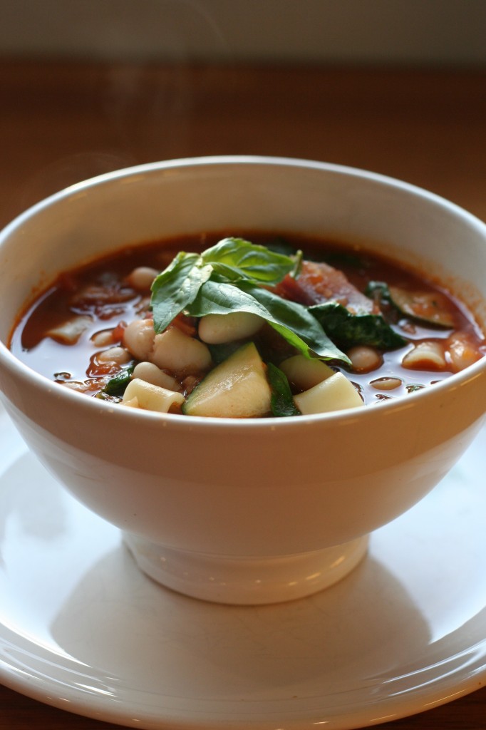 early autumn minestrone