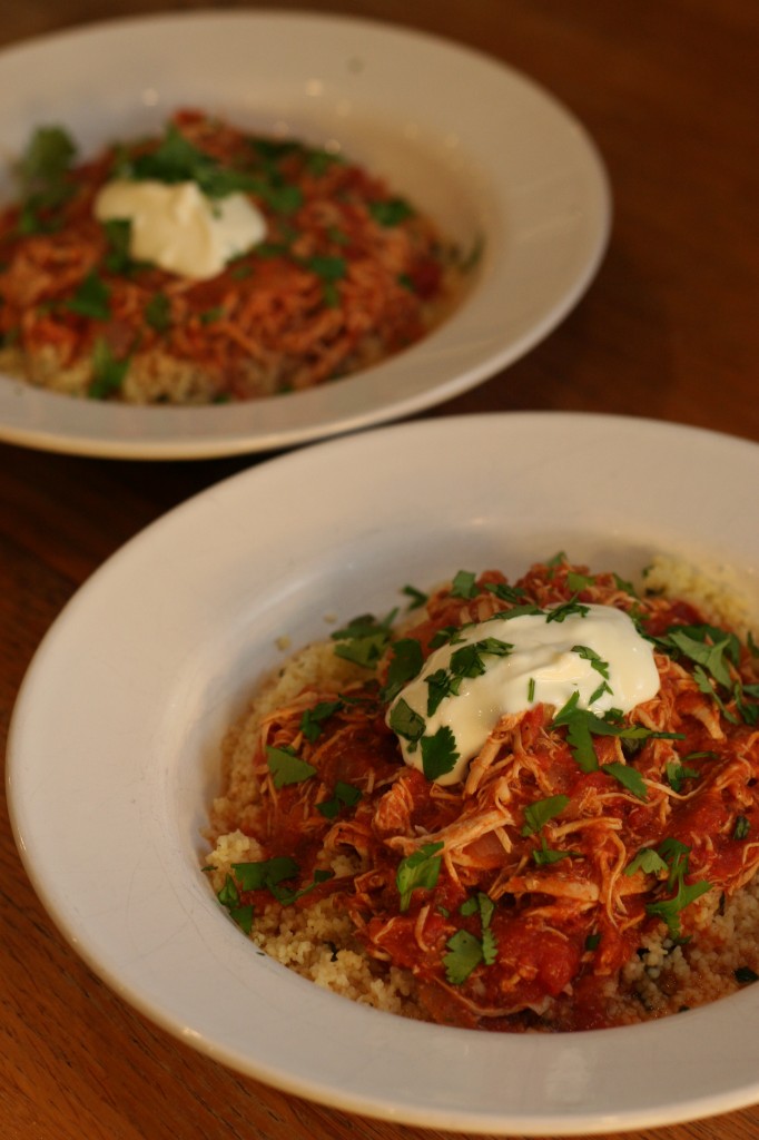Moroccan chicken tagine